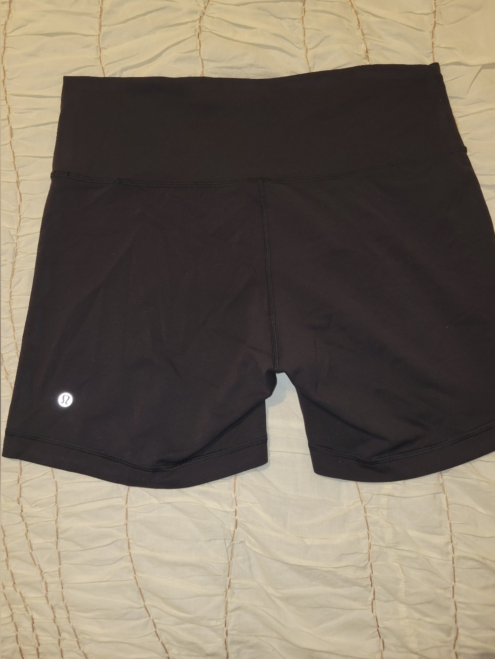 lululemon athletica Black High-Rise Bike Shorts 6"